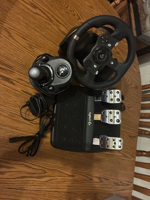 Logitech G920 Driving Force Racing Wheel, Pedals, and Shifter for Xbox and PC
