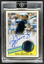2020 Topps Transcendent Collection Ken Griffey Jr. Auto Autograph Patch #1/1