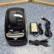 DYMO LabelWriter 450 Duo Thermal Label Printer w/ Power Supply - Works Great 
