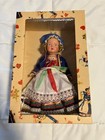 NIB VINTAGE GURA Bavarian 13" Celluloid DOLL ULM Folk Costume MADE IN GERMANY — photo 3