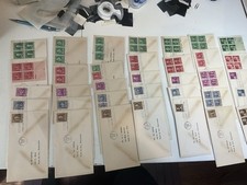 Série complète de couvertures premier jour américaines célèbres