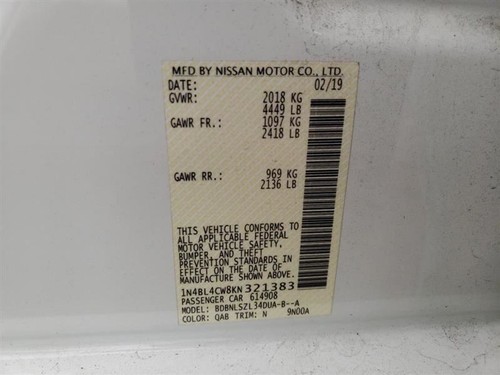 AC Compressor Fits 19-23 ALTIMA 1631234 - Picture 10 of 12