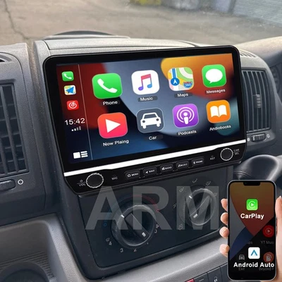 CAR-RADIO-MALL Fit For Carplay For Citroen Relay Peugeot Boxer Fiat Ducato Head Unit Android 14