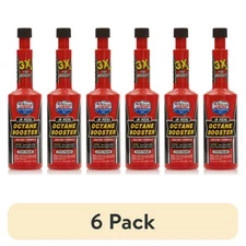 (6 pack) Lucas Oil 10026 Fuel Treatments, Octane Booster Bottle, 15 Ounce Bottle