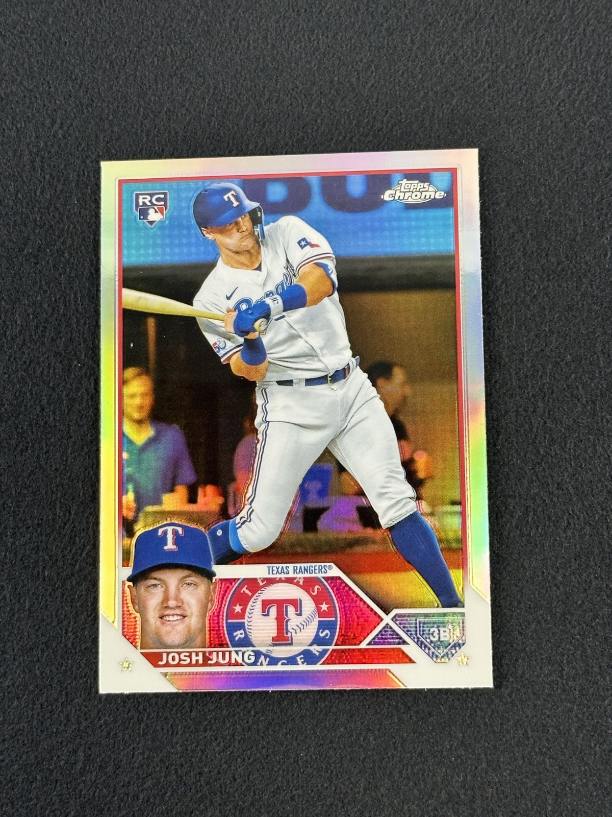 2023 Topps Chrome JOSH JUNG RC Refractor #93 Texas Rangers