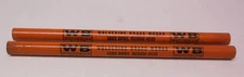 Vintage WB Wolverine Brass Works Plumbing Products Grand Rapids Michigan Pencils