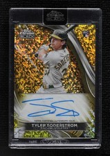 2024 Chrome Black Gold Mini-Diamond Refractor 8/50 Tyler Soderstrom Auto 1sr2