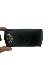 VINTAGE Ray Ban Eye Glasses/Sunglasses Snap Case ONLY  BLACK  RED