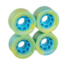 C SEVEN C7skates 62mm Roller Skate Wheels Lucid Swirl