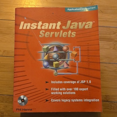 Instant Java Servlets by Phil Hanna Osborne Paperback Application Dev Includes  