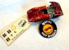 Hot Wheels Redline 1969 Ferrari 312P All Originial Hong Kong Spectraflame Red