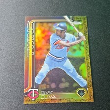 Topps 2025 Gilded Tony Oliva Minnesota Twins Serial Numbered Card #194/99