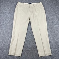 Vintage 90s Polo Ralph Lauren Prospect Pant Mens 40x28 Tan Chino Khaki Trousers