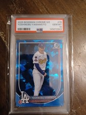 2025 Bowman Chrome Sapphire Edition Yoshinobu Yamamoto GEM 10!!!