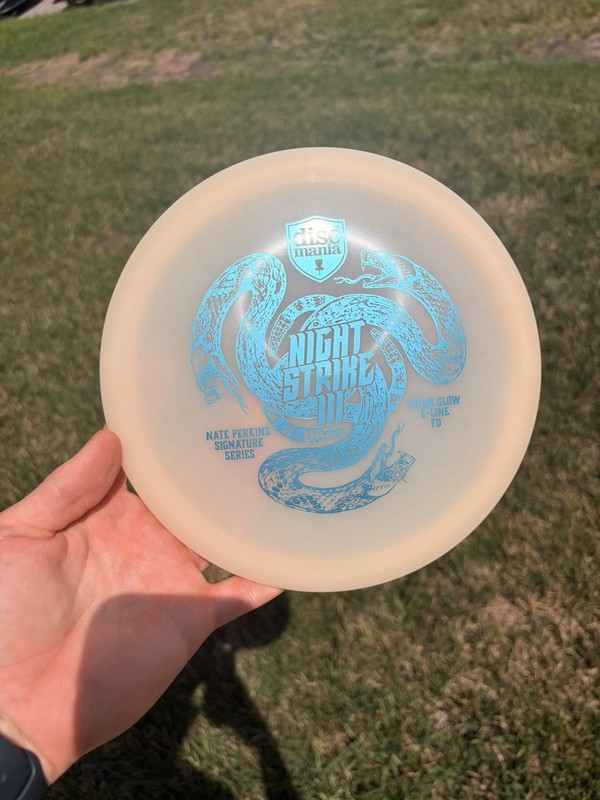 💎 Discmania Night Strike lll 3 Nate Perkins Color Glow C-Line FD 173-5g New