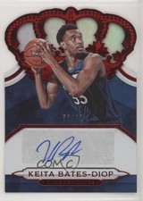 2018-19 Panini Crown Royale Rookie Red 56/99 Keita Bates-Diop #CR-KBD Auto gb9