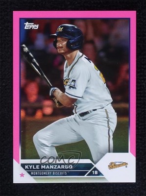 2023 Topps Pro Debut Fuchsia Foil 145/199 Kyle Manzardo #PD-117 0x0w