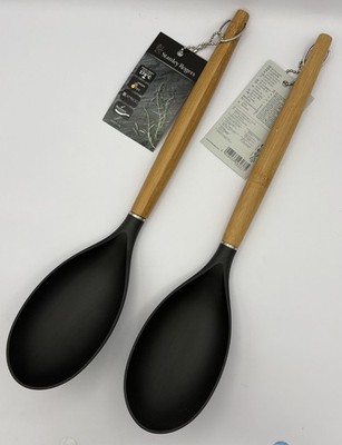 Stanley Rogers Vorlegelöffel Bambus 33 cm, 2er Set