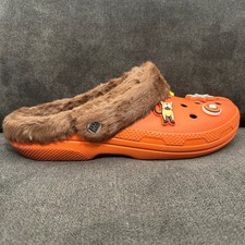 Crocs South Park Kenny Classic Lined Clog Mens 11 Orange Fur Slip On 211499-90H