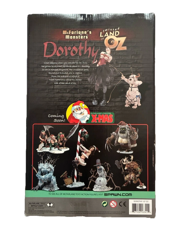 Figura MCFARLANE TWISTED LAND OF OZ DOROTHY 12 PULGADAS NUEVA EN CAJA ORIGINAL Foto 4 de 4
