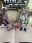 Vintage, 1984, Transformers, Deception Air Commander, Starscream. Complete w/Box