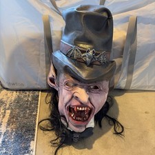 Halloween Vampire Head Mask / Prop with Top Hat