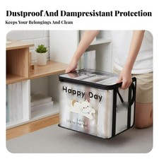 Wheeled book container Large Capacity Storage Container safe Lid for Students