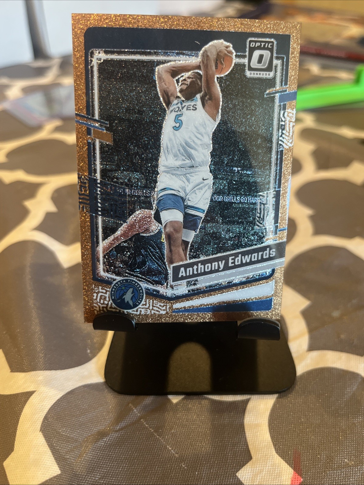 2023-24 Panini Donruss Optic - Anthony Edwards #59 Bronze Glitter /99