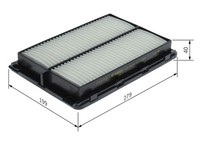 Luftfilter FÜR Kia Optima (Jf) - Bosch F 026 400 828