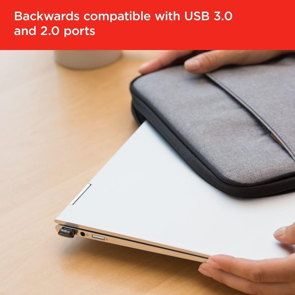 SanDisk Ultra Fit 1TB USB 3.2 Gen 1 Type-A, 400MB/s Flash Drive