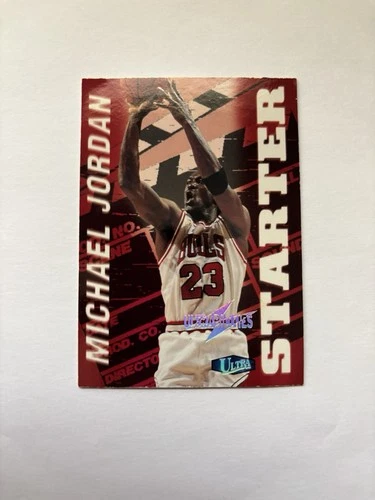 1997-98 Fleer Ultra Ultrabilities Michael Jordan #1 S Starter Chicago Bulls HOF