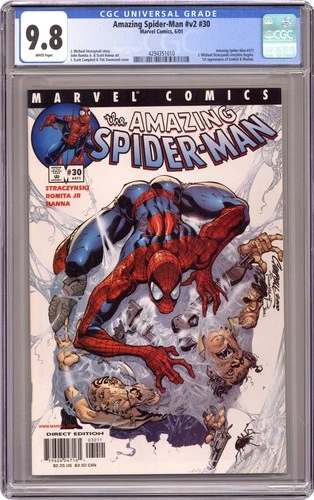 Amazing Spider-Man 1998 #30 CGC 9.8 1st Appearance Ezekiel Morlun