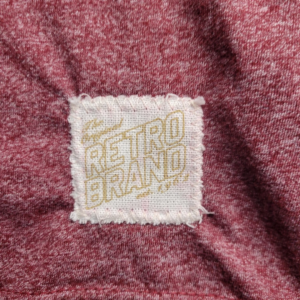 FSU Seminoles Mens Large T-Shirt Red Florida State University Retro Brand USA - Image 4 of 4