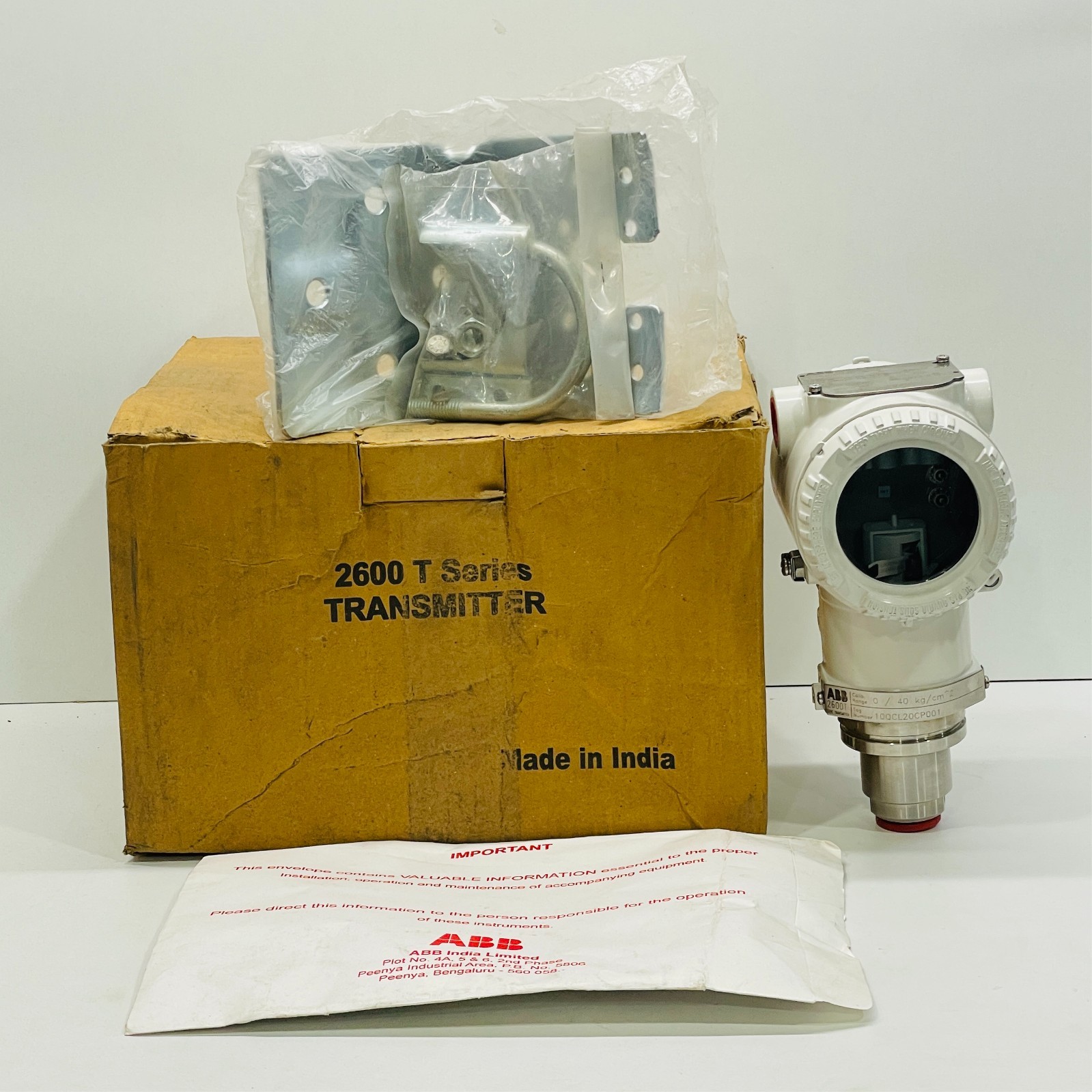 ABB 2600T SERIES PRESSURE TRANSMITTER 266HSHSSBA7 NEW OPEN BOX INDUSTRIAL SENSOR