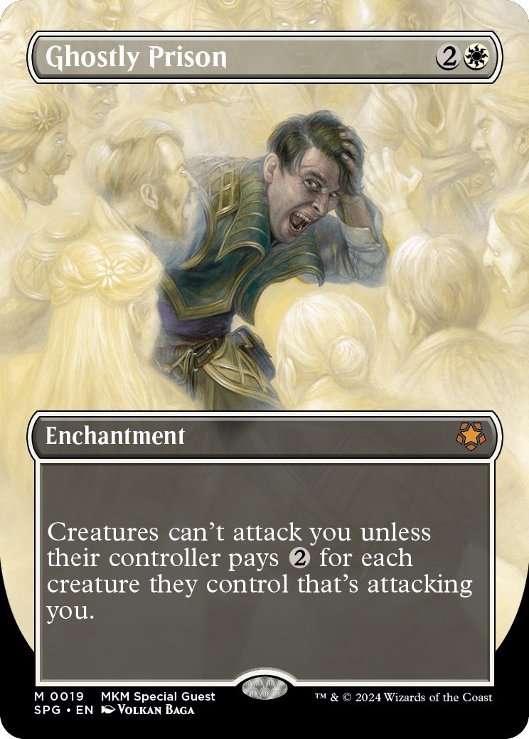 Ghostly Prison (Borderless) - 19 - NM Special Guests (SPG)