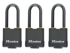 Masterlock M115EURTRILF Excell Weather Tough 48mm Padlock - Keyed Alike x 3