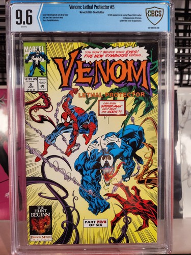 Venom: Lethal Protector #5 CBCS 9.6 Sam De La Rosa, Bagley