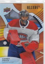 2021/22 ALLURE..CAREY PRICE..SUNRISE..CARD # 71..CANADIENS..FREE COMBINED SHIP