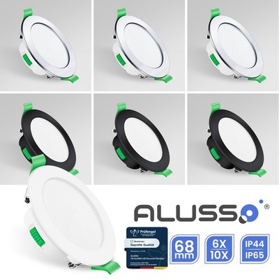 Rund 68mm LED Einbaustrahler Deckenspot Ultraslim Einbau Leuchte Flach Panel