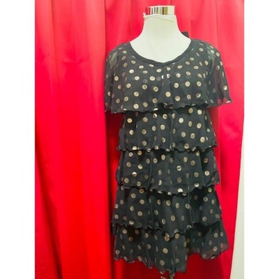 Anna Sui From Ny By Dolly Girl Short Sleeve Dot One Piece Tunic