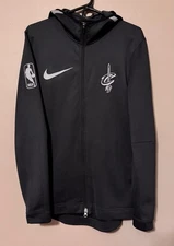 Nike Cleveland Cavs NBA Thermaflex Showtime Reflective Hooded BlackJacket Men SM