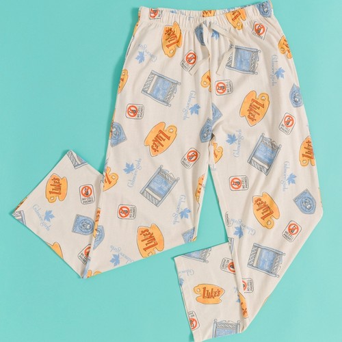 Official Gilmore Girls Icons Oatmeal Marl Lounge Pants : M,L,XL,3XL,4XL