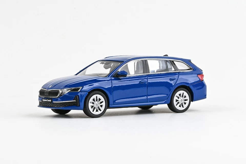 Škoda Octavia IV FL Combi (2024) Modrá Energy - ABREX 1:43