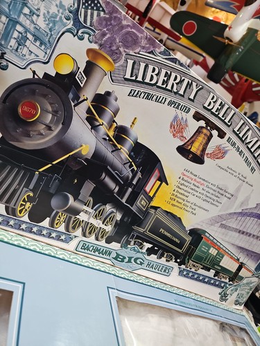 Bachmann Big Haulers Liberty Bell Limited Escala G Juego Tren 58616 Incompleto | Condition: Used