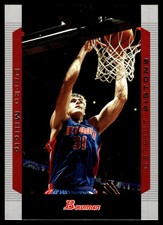 Darko Milicic 2004-05 Bowman #66 Pistons NBA READ FREE SHIPPING AutographDen