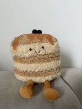 Jellycat Amuseables Fran Pancakes Soft Plush Stuffed Toy Gift With Dust Bag