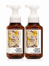 Bath  Body Works Warm Vanilla Sugar Foaming Hand Soap 8.75 oz each Lot of 2 NEW