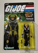 NEW 2025 GI JOE Super7 Reaction Python Patrol SERPENTOR Cobra Emperor Target