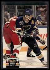 1992-93 Stadium Club #258 Brett Hull Hockey Card 0501P