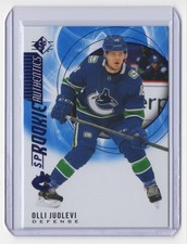 2020-21 Upper Deck SP Rookie Authentics Olli Juolevi Rookie Vancouver Canucks